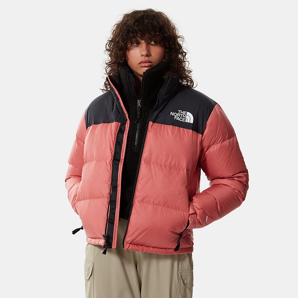 The North Face Nuptse Jacket Womens Australia - The North Face 1996 Retro Rose (SUA-106532)